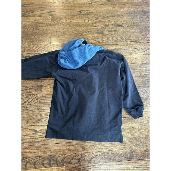 Disney Mickey The One and Only Pull Over Denim Hoodie Boys Medium - Picture 10 of 12